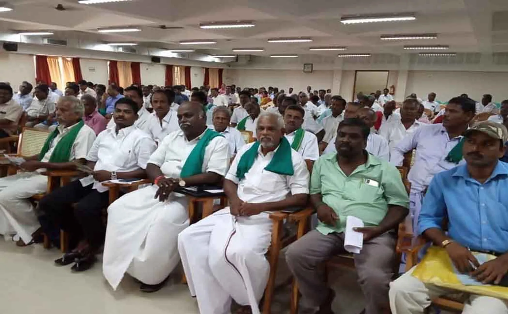 collector meeting with farmers 